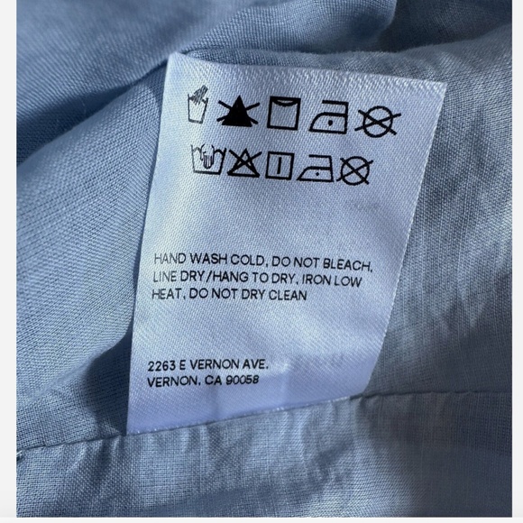 NEW Reformation Paxton Puff Sleeve Lace Embroidered Mini Dress Size 12 - Picture 13 of 13